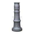 china foundry supply good quality oem cast aluminum street lamppost base by sand casting